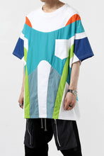 画像をギャラリービューアに読み込む, FACETASM NYLON PATCH WORK TOPS (WHITE)