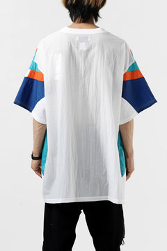 画像をギャラリービューアに読み込む, FACETASM NYLON PATCH WORK TOPS (WHITE)