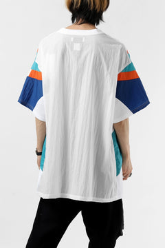 画像をギャラリービューアに読み込む, FACETASM NYLON PATCH WORK TOPS (WHITE)