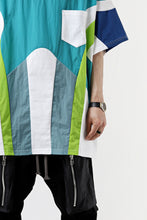 画像をギャラリービューアに読み込む, FACETASM NYLON PATCH WORK TOPS (WHITE)