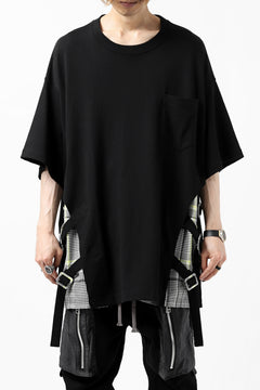画像をギャラリービューアに読み込む, FACETASM BUCKLE BELT CHECK TOPS (BLACK)