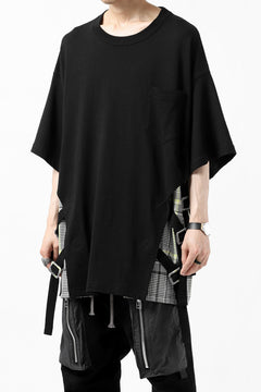 画像をギャラリービューアに読み込む, FACETASM BUCKLE BELT CHECK TOPS (BLACK)
