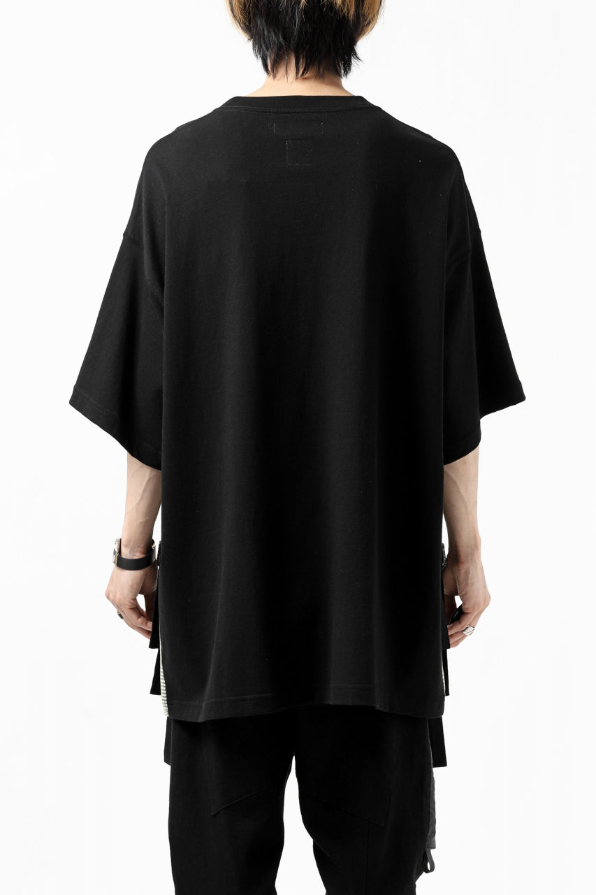 画像をギャラリービューアに読み込む, FACETASM BUCKLE BELT CHECK TOPS (BLACK)