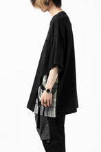 画像をギャラリービューアに読み込む, FACETASM BUCKLE BELT CHECK TOPS (BLACK)