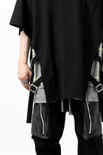 画像をギャラリービューアに読み込む, FACETASM BUCKLE BELT CHECK TOPS (BLACK)