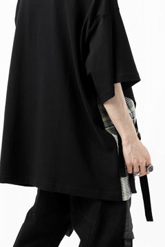 画像をギャラリービューアに読み込む, FACETASM BUCKLE BELT CHECK TOPS (BLACK)