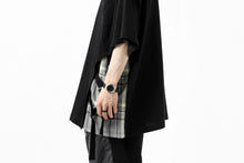 画像をギャラリービューアに読み込む, FACETASM BUCKLE BELT CHECK TOPS (BLACK)