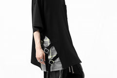 画像をギャラリービューアに読み込む, FACETASM BUCKLE BELT CHECK TOPS (BLACK)