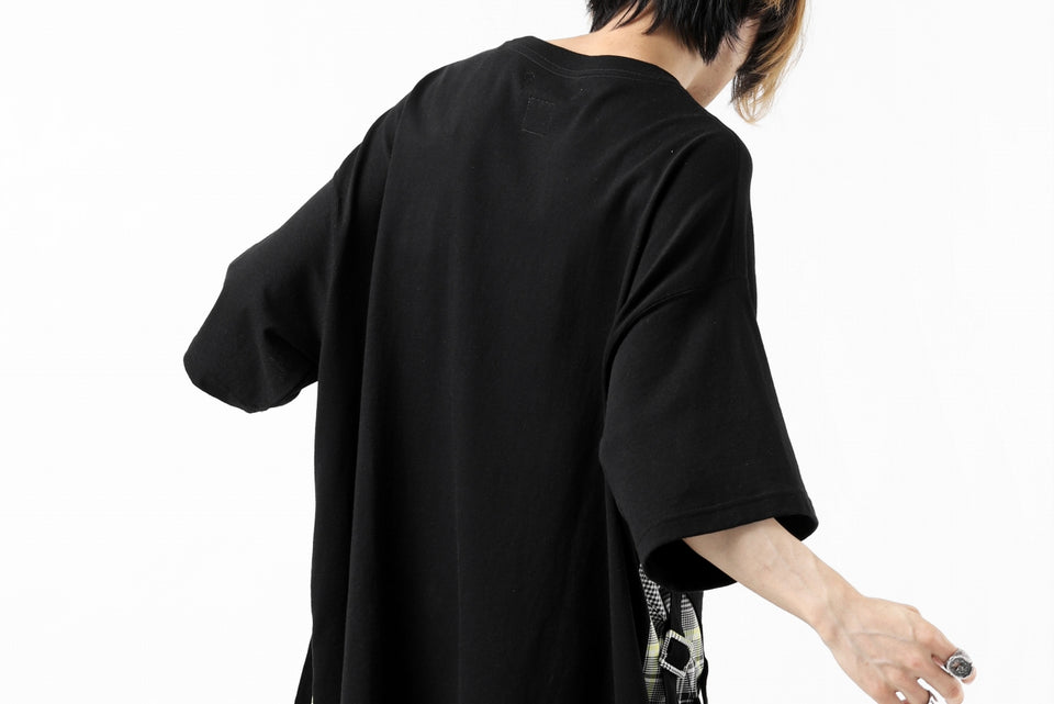 画像をギャラリービューアに読み込む, FACETASM BUCKLE BELT CHECK TOPS (BLACK)