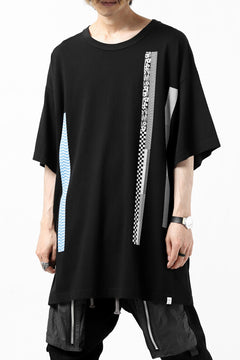 画像をギャラリービューアに読み込む, FACETASM BARCODE PRINT TEE (BLACK)