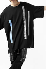 画像をギャラリービューアに読み込む, FACETASM BARCODE PRINT TEE (BLACK)