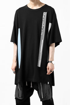 画像をギャラリービューアに読み込む, FACETASM BARCODE PRINT TEE (BLACK)