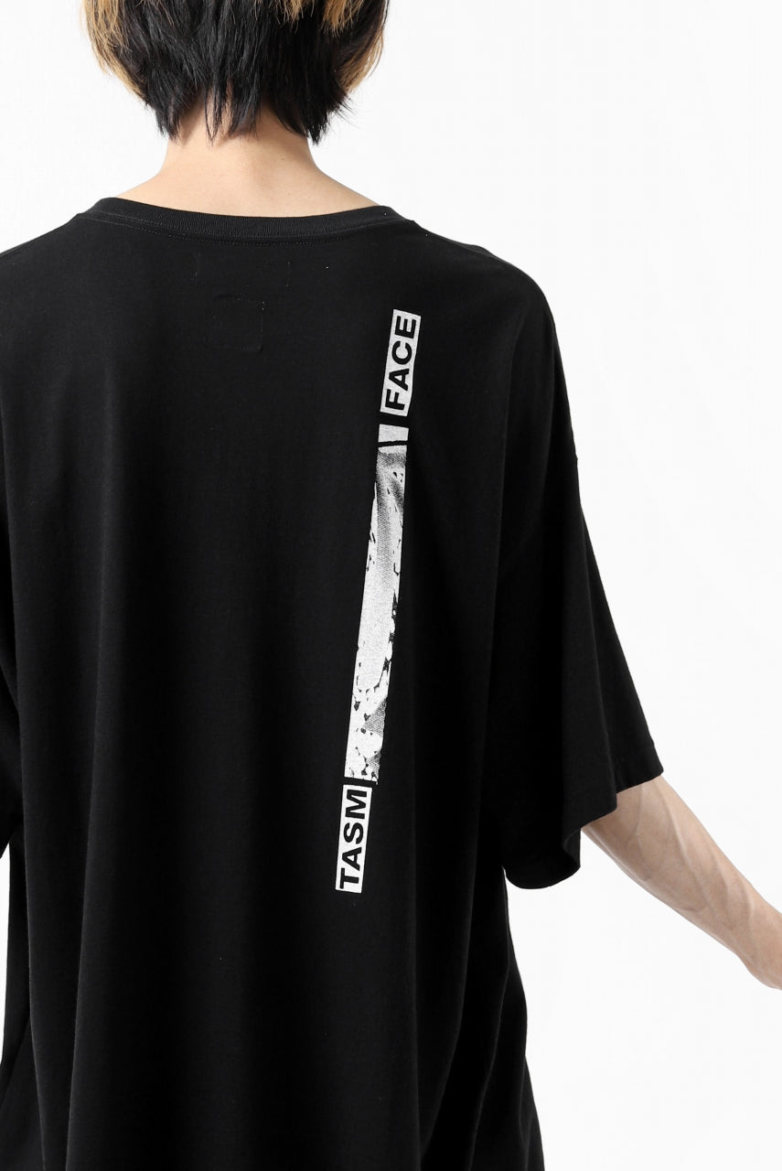 画像をギャラリービューアに読み込む, FACETASM BARCODE PRINT TEE (BLACK)