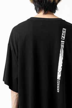 画像をギャラリービューアに読み込む, FACETASM BARCODE PRINT TEE (BLACK)
