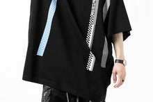 画像をギャラリービューアに読み込む, FACETASM BARCODE PRINT TEE (BLACK)