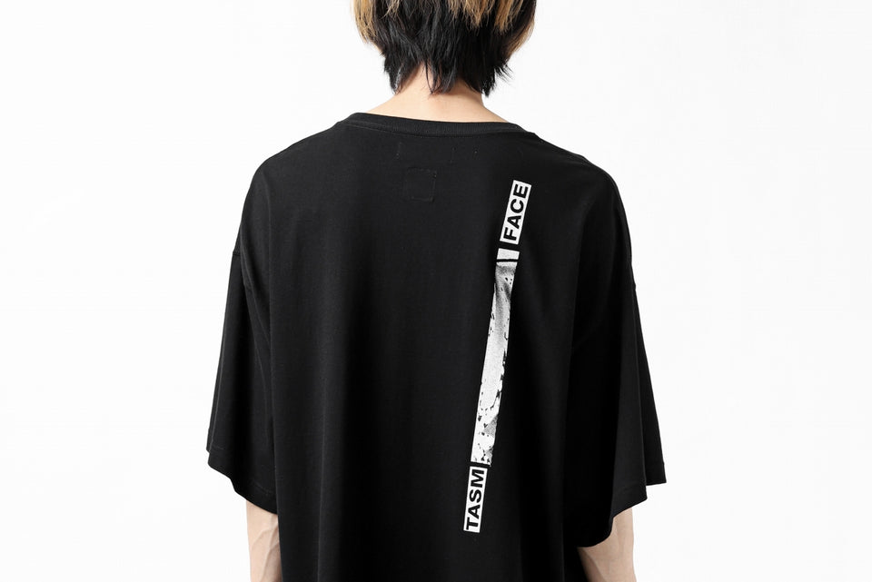 画像をギャラリービューアに読み込む, FACETASM BARCODE PRINT TEE (BLACK)