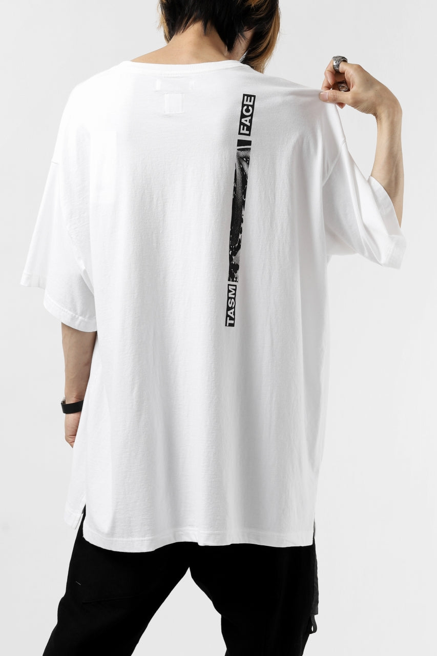 画像をギャラリービューアに読み込む, FACETASM BARCODE PRINT TEE (WHITE)