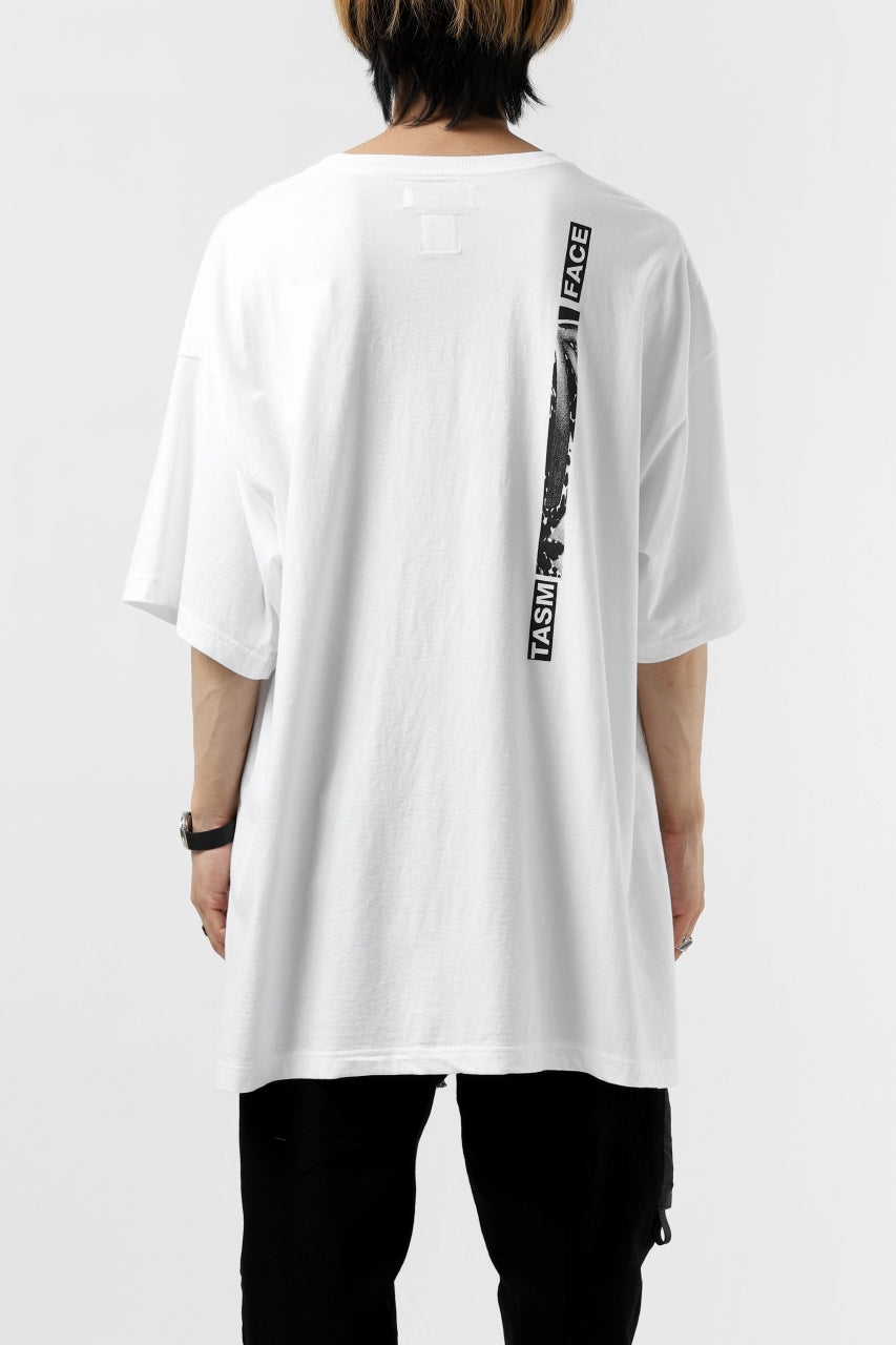 画像をギャラリービューアに読み込む, FACETASM BARCODE PRINT TEE (WHITE)