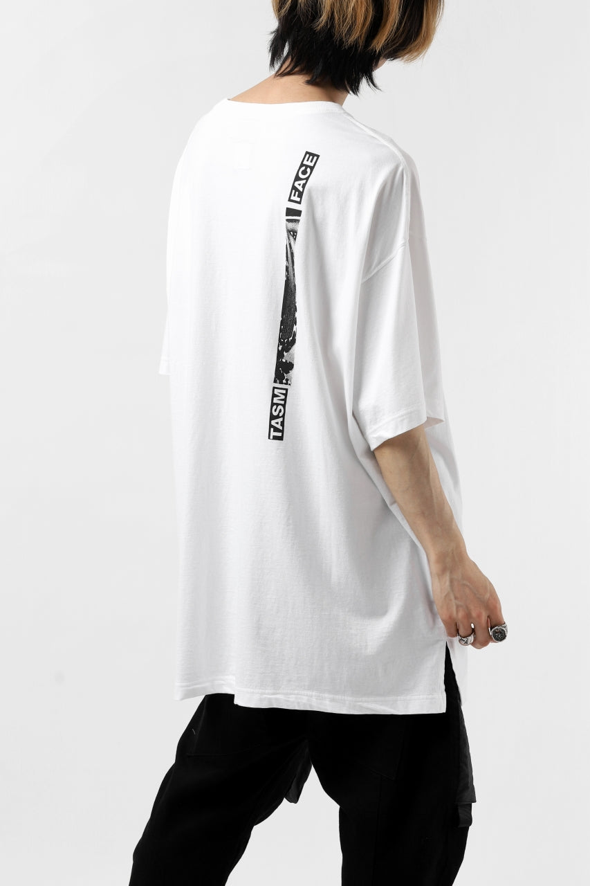 画像をギャラリービューアに読み込む, FACETASM BARCODE PRINT TEE (WHITE)