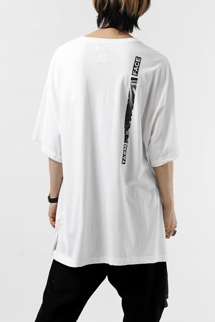 画像をギャラリービューアに読み込む, FACETASM BARCODE PRINT TEE (WHITE)