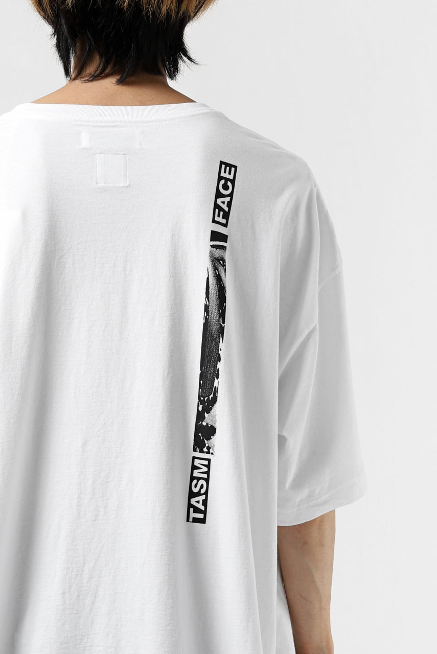 画像をギャラリービューアに読み込む, FACETASM BARCODE PRINT TEE (WHITE)