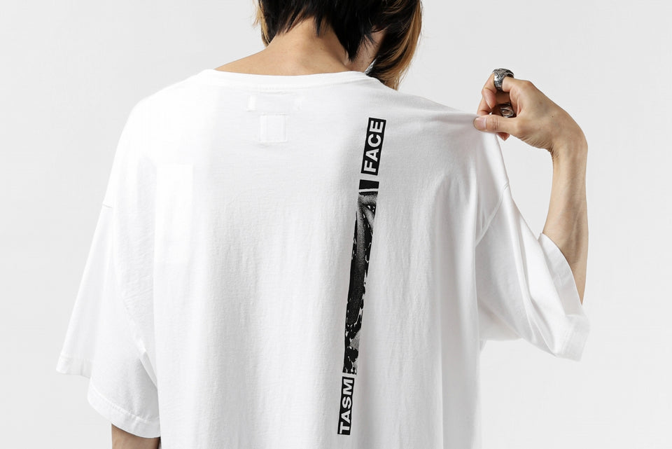 画像をギャラリービューアに読み込む, FACETASM BARCODE PRINT TEE (WHITE)