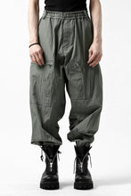 画像をギャラリービューアに読み込む, Y's.... WRINKLE TEXTURE TACTICAL PANTS (KHAKI)