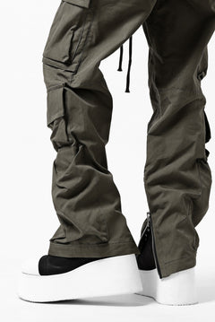 画像をギャラリービューアに読み込む, A.F ARTEFACT ZIP CARGO POCKET PANTS (KHAKI)