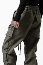画像をギャラリービューアに読み込む, A.F ARTEFACT ZIP CARGO POCKET PANTS (KHAKI)