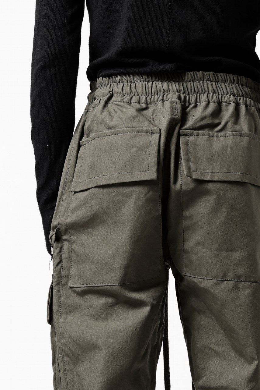 画像をギャラリービューアに読み込む, A.F ARTEFACT ZIP CARGO POCKET PANTS (KHAKI)