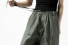 画像をギャラリービューアに読み込む, Y's.... WRINKLE TEXTURE TACTICAL PANTS (KHAKI)
