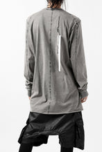 画像をギャラリービューアに読み込む, 11 BY BORIS BIDJAN SABERI LONG SLEEVE TEE &quot;L-S1B-F-1101&quot; (ACID GREY)