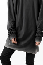 画像をギャラリービューアに読み込む, 11 BY BORIS BIDJAN SABERI LONG SLEEVE TEE "L-S1B-F-1101" (ACID GREY)