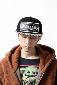 Load image into Gallery viewer, ISAMU KATAYAMA BACKLASH KANGAROO SUEDE MESH CAP (LEOPARD)