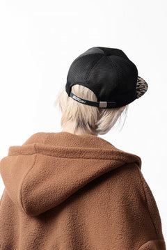Load image into Gallery viewer, ISAMU KATAYAMA BACKLASH KANGAROO SUEDE MESH CAP (LEOPARD)