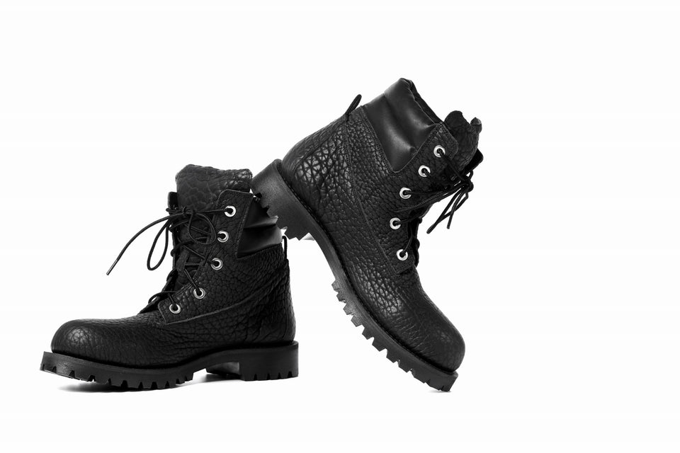 画像をギャラリービューアに読み込む, Portaille exclusive LEX-W20 TREK Laced Boots / ROUGH BULL (BLACK)