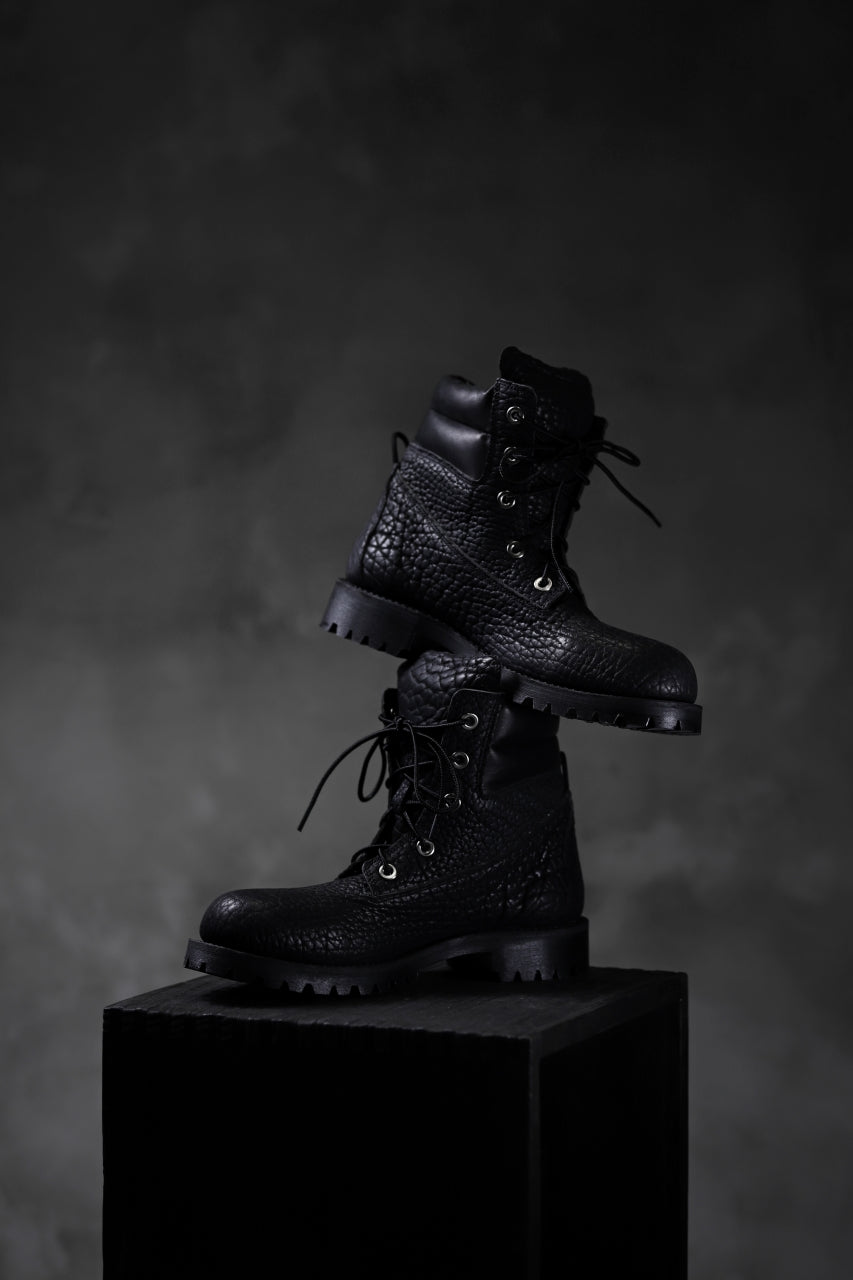 画像をギャラリービューアに読み込む, Portaille exclusive LEX-W20 TREK Laced Boots / ROUGH BULL (BLACK)