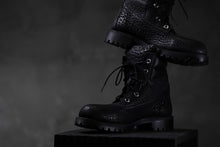 画像をギャラリービューアに読み込む, Portaille exclusive LEX-W20 TREK Laced Boots / ROUGH BULL (BLACK)