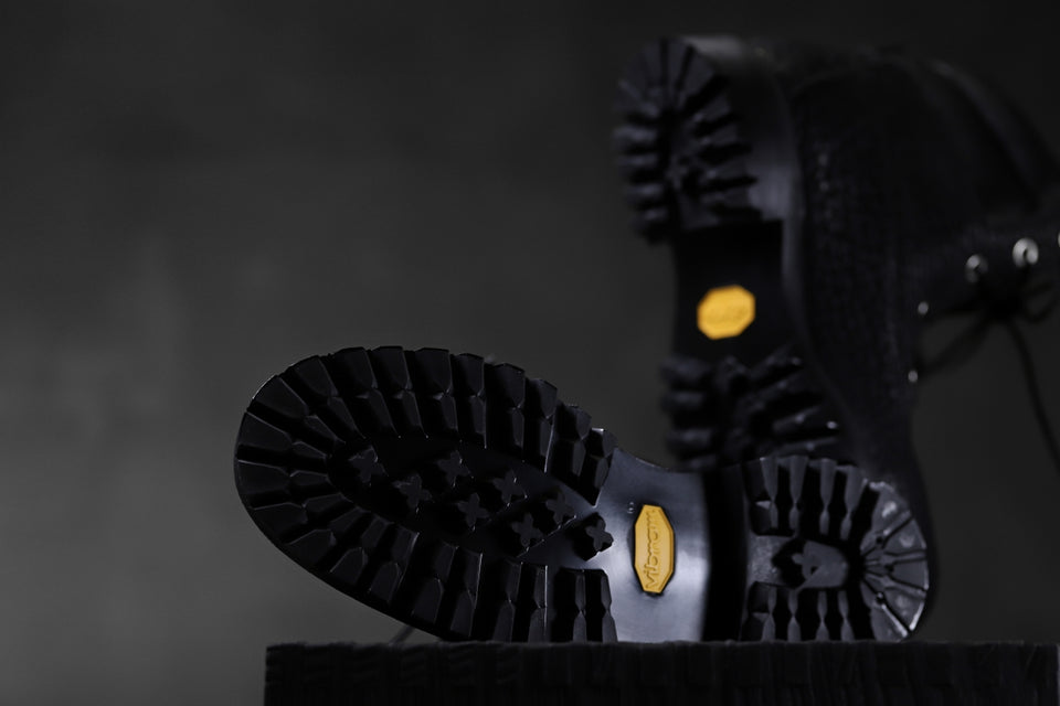 画像をギャラリービューアに読み込む, Portaille exclusive LEX-W20 TREK Laced Boots / ROUGH BULL (BLACK)