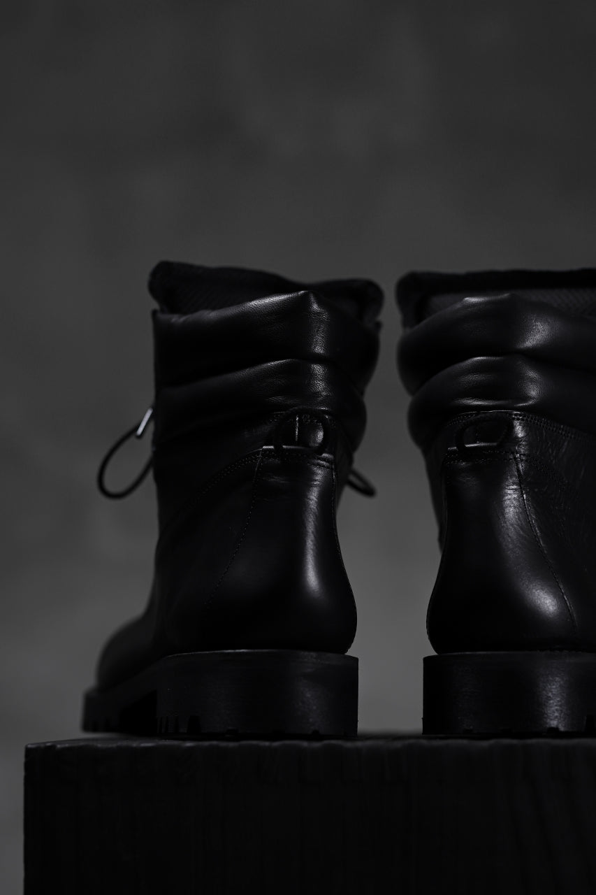 画像をギャラリービューアに読み込む, Portaille exclusive LEX-W20 TREK Laced Boots / VACCHETTA SMOOTH (BLACK)