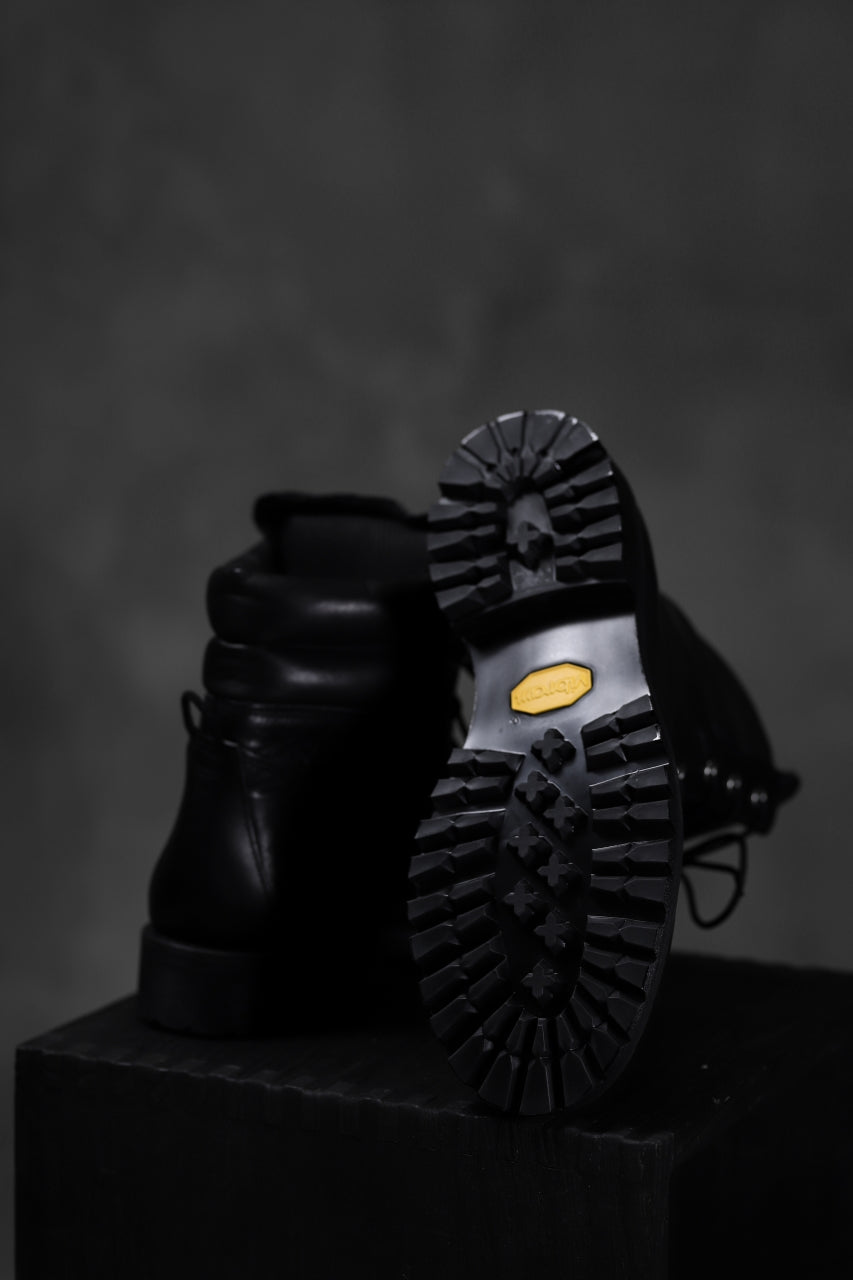 画像をギャラリービューアに読み込む, Portaille exclusive LEX-W20 TREK Laced Boots / VACCHETTA SMOOTH (BLACK)