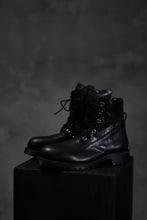 画像をギャラリービューアに読み込む, Portaille exclusive LEX-W20 TREK Laced Boots / VACCHETTA SMOOTH (BLACK / GOLD EYELET)