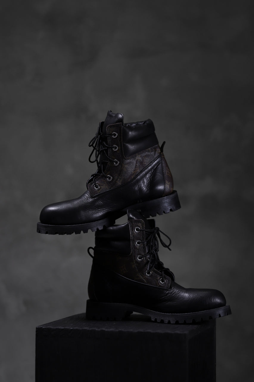 画像をギャラリービューアに読み込む, Portaille exclusive LEX-W20 TREK Laced Boots / VINTAGE "re-build" (BLACK / XXX)