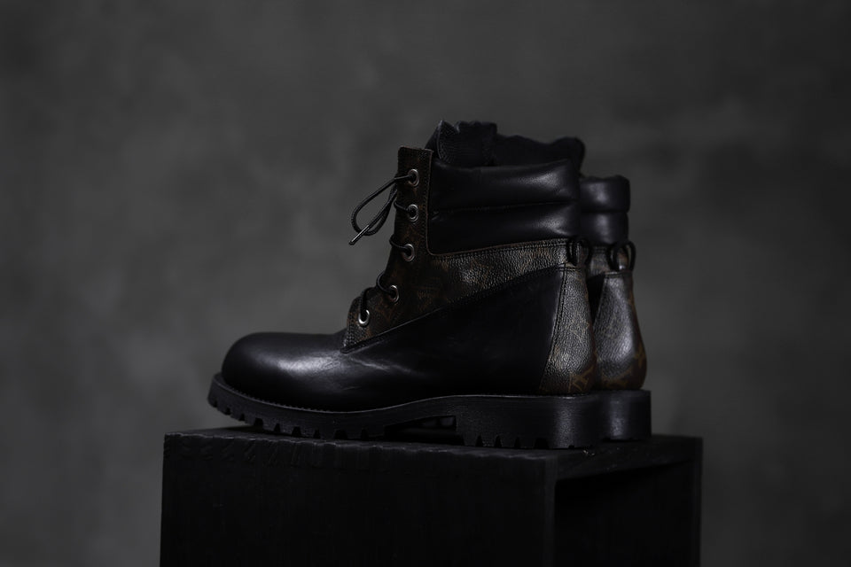画像をギャラリービューアに読み込む, Portaille exclusive LEX-W20 TREK Laced Boots / VINTAGE "re-build" (BLACK / XXX)