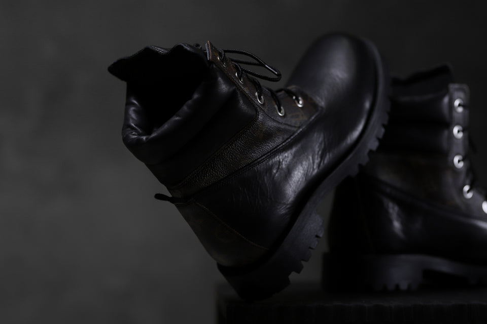 画像をギャラリービューアに読み込む, Portaille exclusive LEX-W20 TREK Laced Boots / VINTAGE "re-build" (BLACK / XXX)