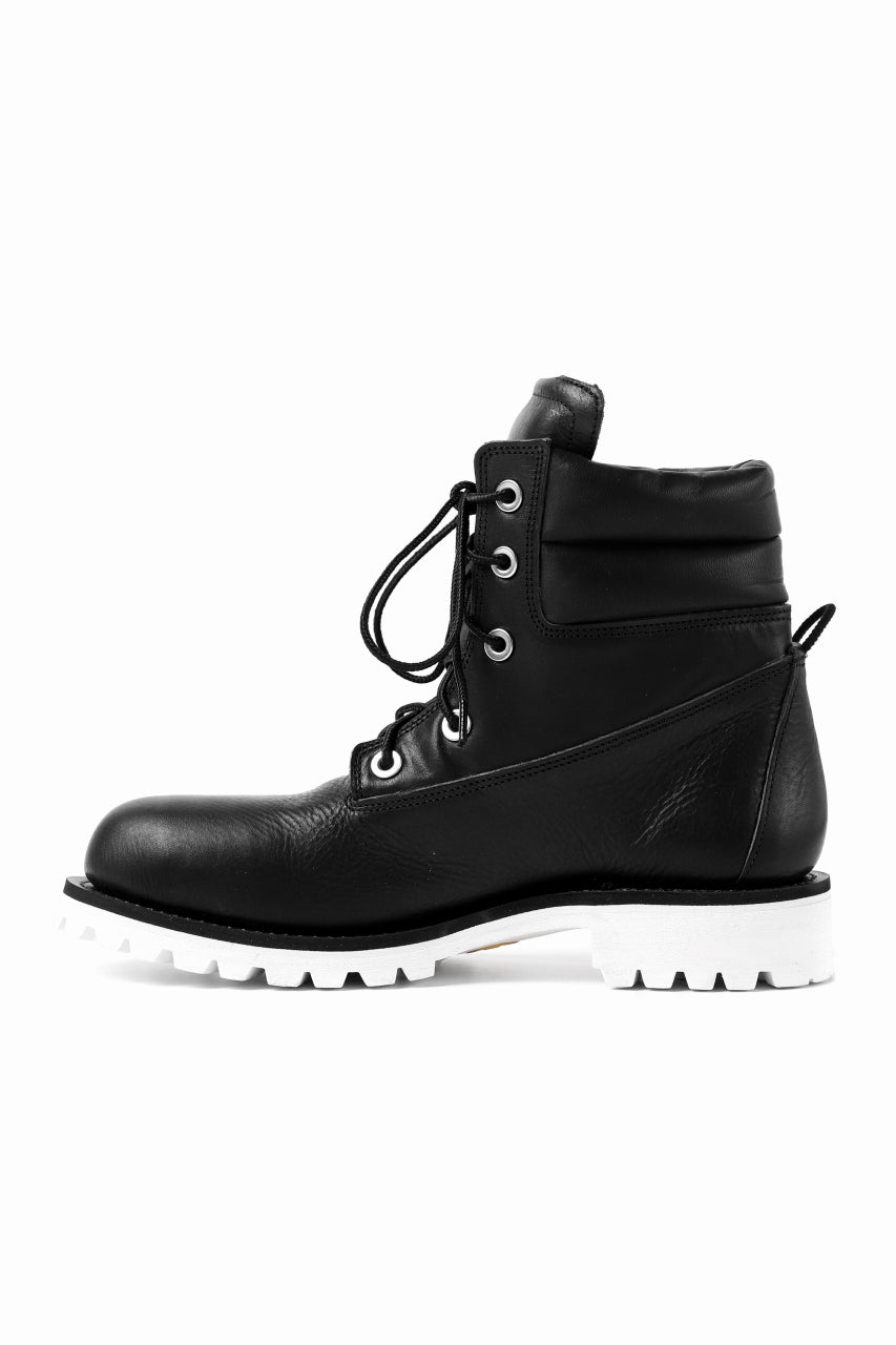 Portaille exclusive LEX-W20 TREK Laced Boots / VACCHETTA VB WHITE EDITION.