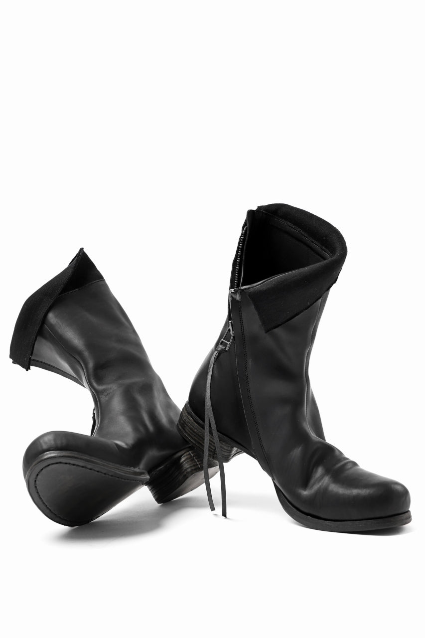 画像をギャラリービューアに読み込む, Portaille exclusive PL20 Layered Zip Boots (GUIDI FIORE / NERO)