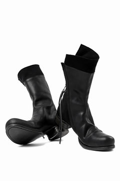 画像をギャラリービューアに読み込む, Portaille exclusive PL20 Layered Zip Boots (GUIDI FIORE / NERO)