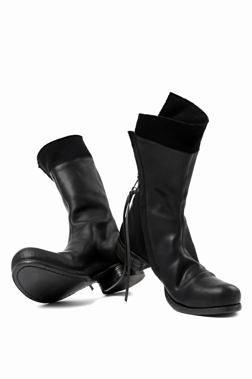 画像をギャラリービューアに読み込む, Portaille exclusive PL20 Layered Zip Boots (GUIDI FIORE / NERO)