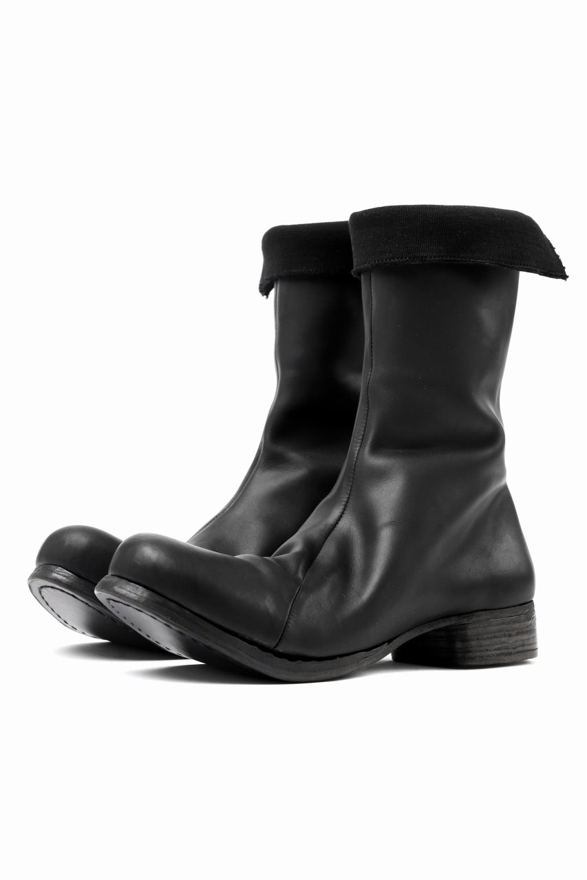 画像をギャラリービューアに読み込む, Portaille exclusive PL20 Layered Zip Boots (GUIDI FIORE / NERO)